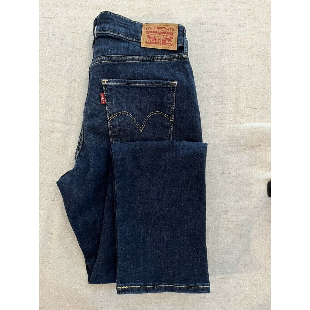 Levi's, Mid Rise Skinny, Women's Denim Blue Jeans, Size 8